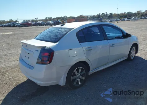 2012 Nissan Sentra 2.0 Sr из США, поврежденный, VIN 3N1AB6APXCL682165